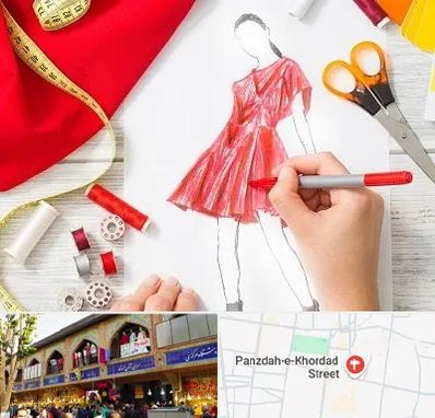 آموزشگاه طراحی لباس در 15 خرداد