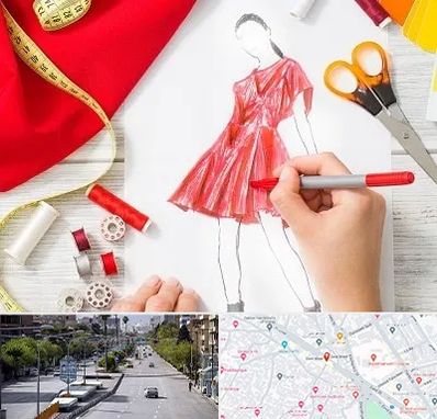 آموزشگاه طراحی لباس در خیابان زند شیراز