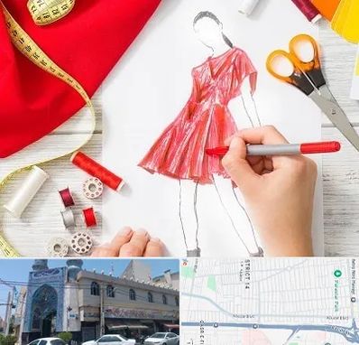 آموزشگاه طراحی لباس در بلوار ابوذر