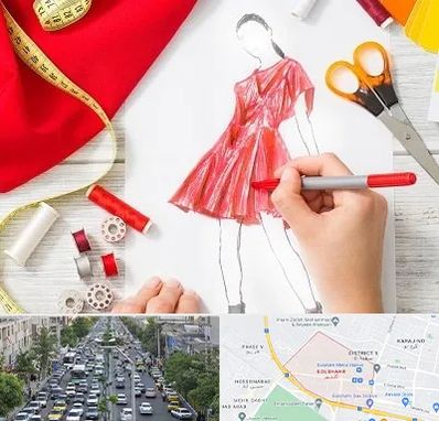 آموزشگاه طراحی لباس در گلشهر کرج