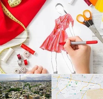 آموزشگاه طراحی لباس در منطقه 8 تهران