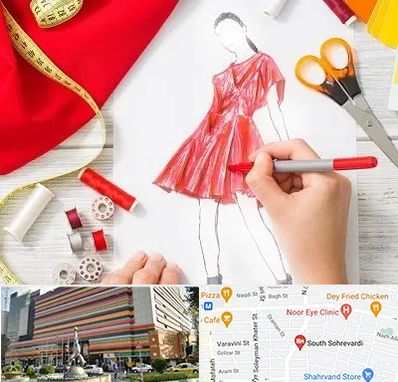 آموزشگاه طراحی لباس در سهروردی