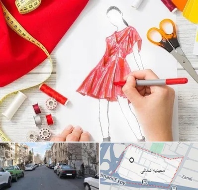 آموزشگاه طراحی لباس در مجیدیه شمالی