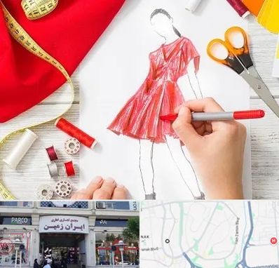 آموزشگاه طراحی لباس در ایران زمین