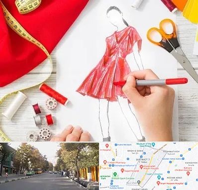 آموزشگاه طراحی لباس در شریعتی