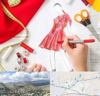 آموزشگاه طراحی لباس در رودهن