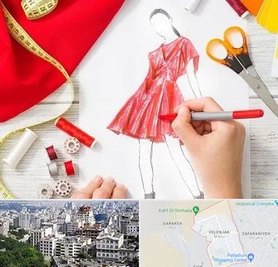 آموزشگاه طراحی لباس در ولنجک