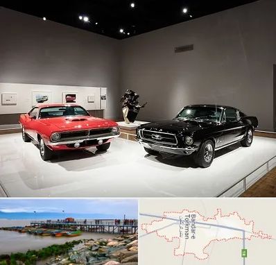 نمایشگاه خودرو در بندر ترکمن