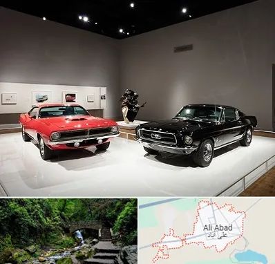 نمایشگاه خودرو در علی‌ آباد کتول