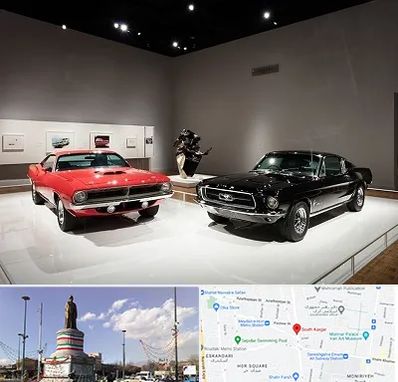 نمایشگاه خودرو در کارگر جنوبی 