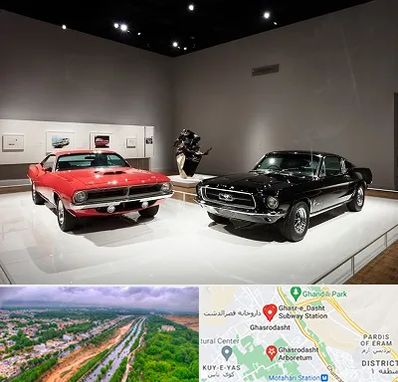 نمایشگاه خودرو در قصرالدشت شیراز