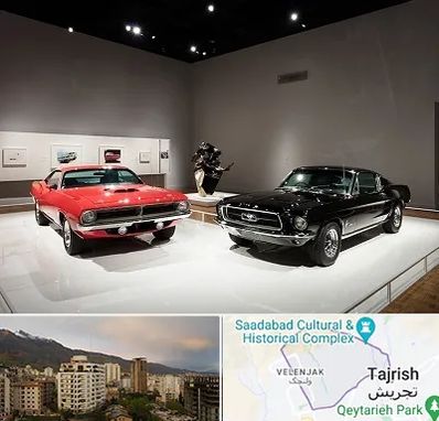 نمایشگاه خودرو در زعفرانیه 