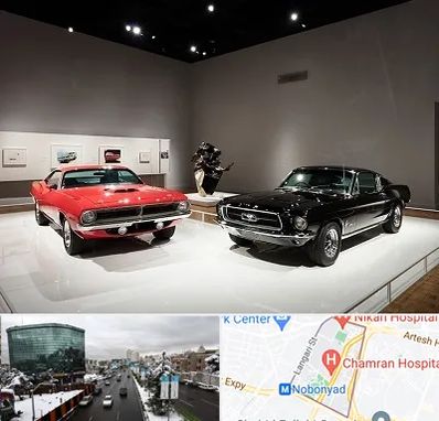 نمایشگاه خودرو در اقدسیه 