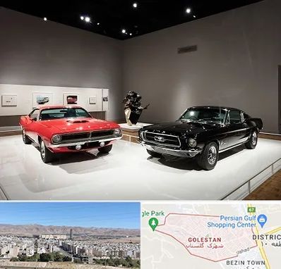 نمایشگاه خودرو در شهرک گلستان شیراز