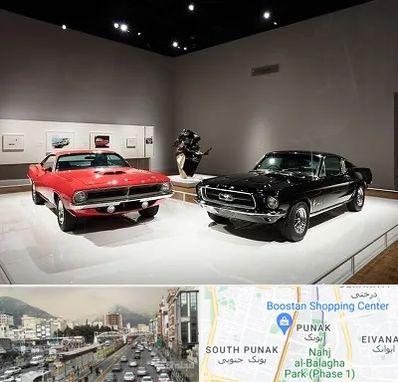 نمایشگاه خودرو در پونک 