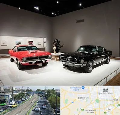 نمایشگاه خودرو در جنوب تهران 