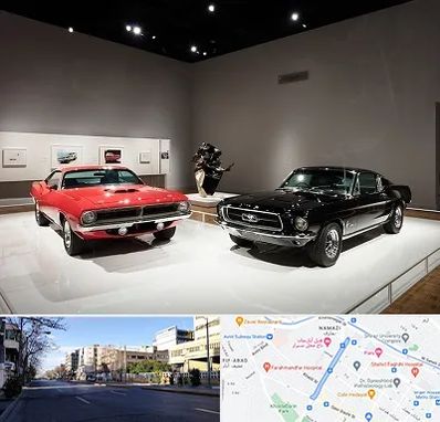 نمایشگاه خودرو در خیابان ملاصدرا شیراز