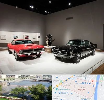 نمایشگاه خودرو در گلستان اهواز