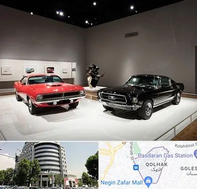 نمایشگاه خودرو در قلهک 