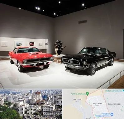 نمایشگاه خودرو در ولنجک 