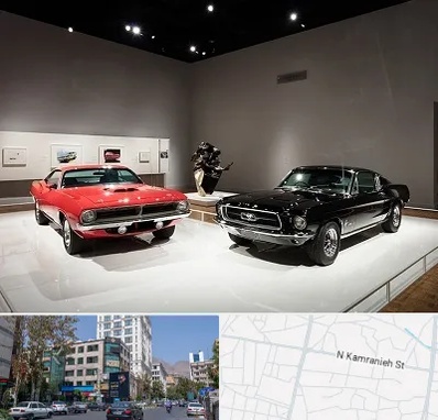 نمایشگاه خودرو در کامرانیه