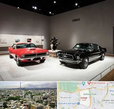 نمایشگاه خودرو در گیشا 