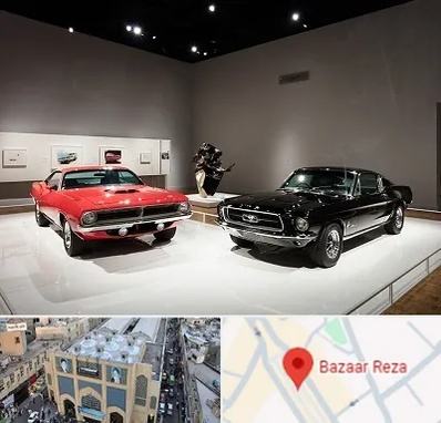 نمایشگاه خودرو در بازار رضا مشهد