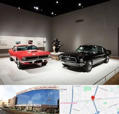 نمایشگاه خودرو در نصف راه تبریز