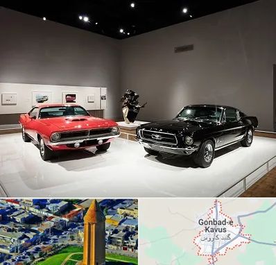 نمایشگاه خودرو در گنبد کاووس