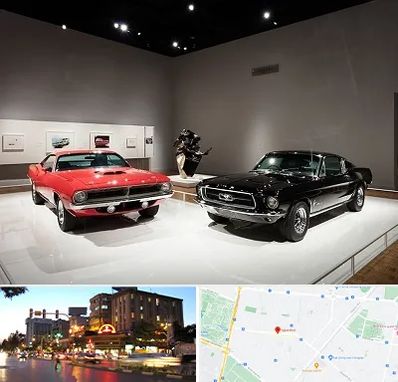 نمایشگاه خودرو در بلوار سجاد مشهد