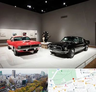 نمایشگاه خودرو در بلوار کشاورز 