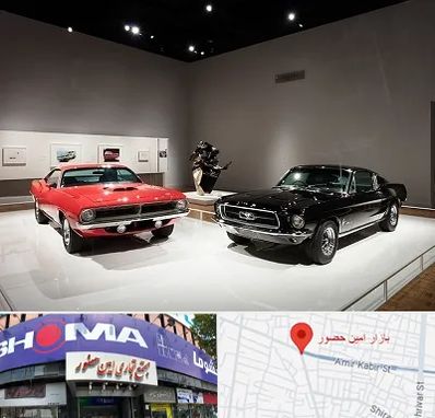 نمایشگاه خودرو در امین حضور