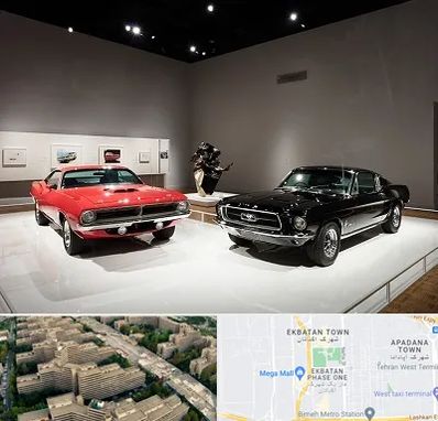 نمایشگاه خودرو در اکباتان 