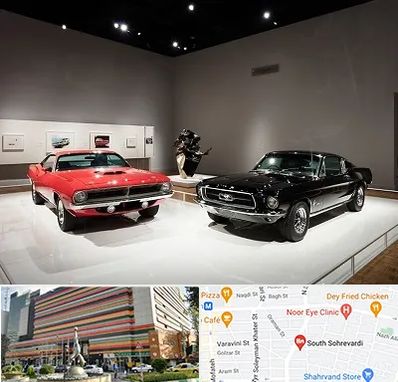 نمایشگاه خودرو در سهروردی 