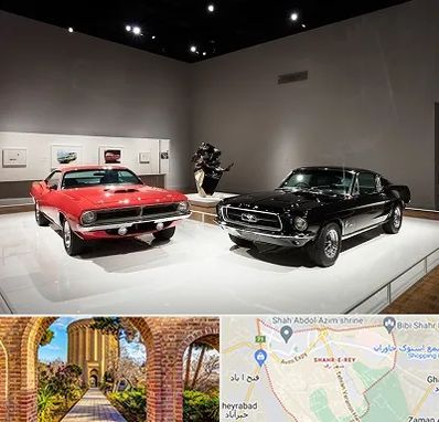 نمایشگاه خودرو در شهر ری