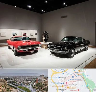 نمایشگاه خودرو در معالی آباد شیراز