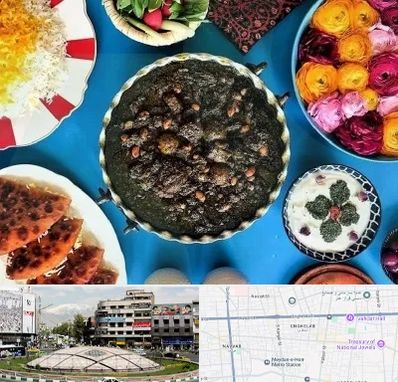 کلاس سفره آرایی در مرکز تهران