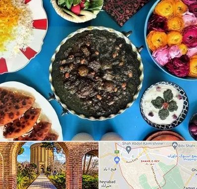 کلاس سفره آرایی در شهر ری