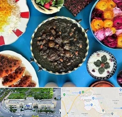 کلاس سفره آرایی در نسیم شهر