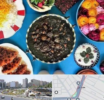 کلاس سفره آرایی در هفت تیر