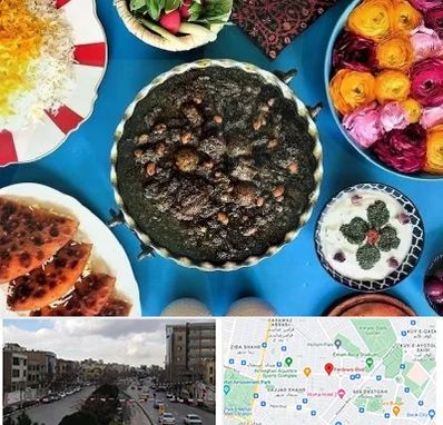 کلاس سفره آرایی در بلوار فردوسی مشهد