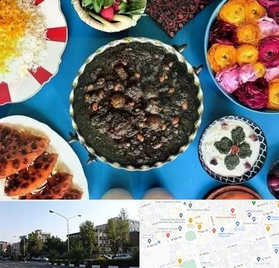 کلاس سفره آرایی در میدان کاج 