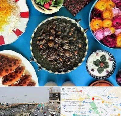 کلاس سفره آرایی در بلوار توس مشهد