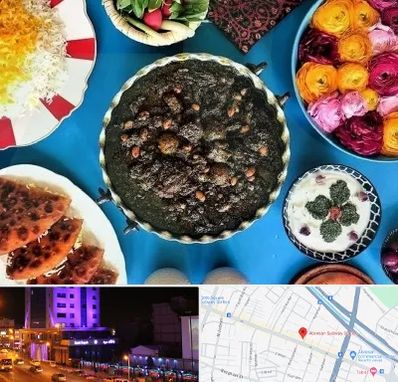 کلاس سفره آرایی در آبرسان تبریز