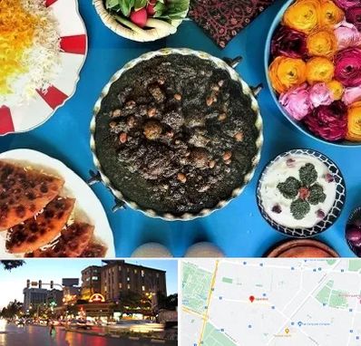 کلاس سفره آرایی در بلوار سجاد مشهد