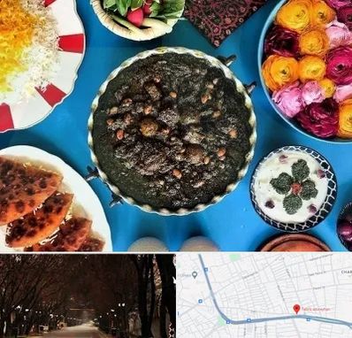 کلاس سفره آرایی در ابوریحان تبریز