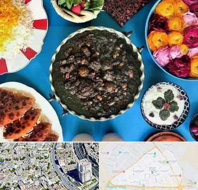 کلاس سفره آرایی در قاسم آباد مشهد