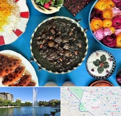 کلاس سفره آرایی در کوهسنگی مشهد