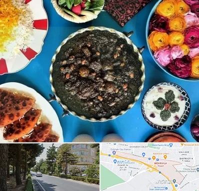 کلاس سفره آرایی در مهرویلا کرج