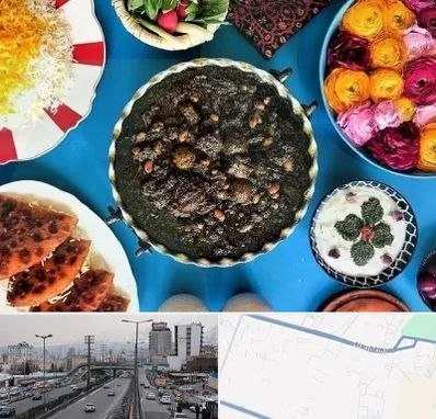 کلاس سفره آرایی در بلوار ارتش